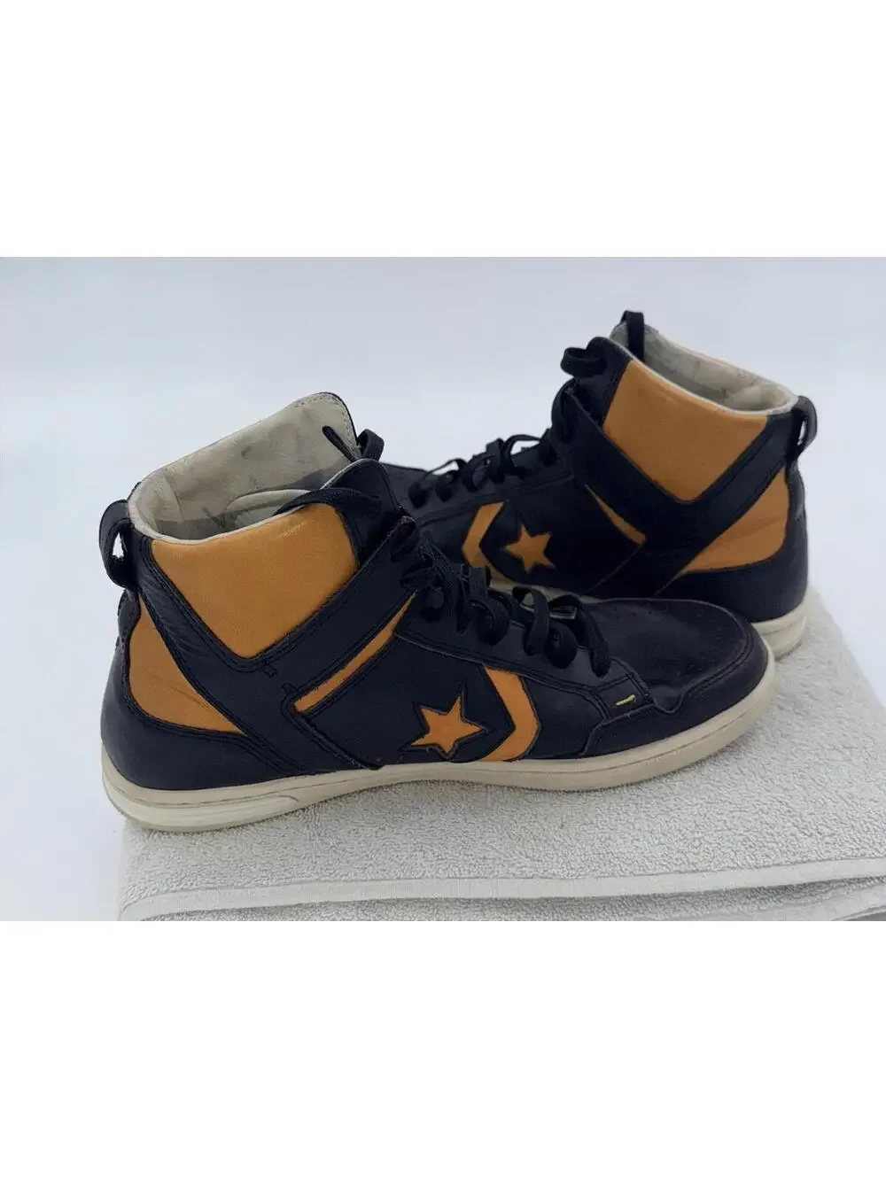 Converse x Varvatos Weapon 86 Brown Leather 132827C Men 11.5 - Picture 6 of 8